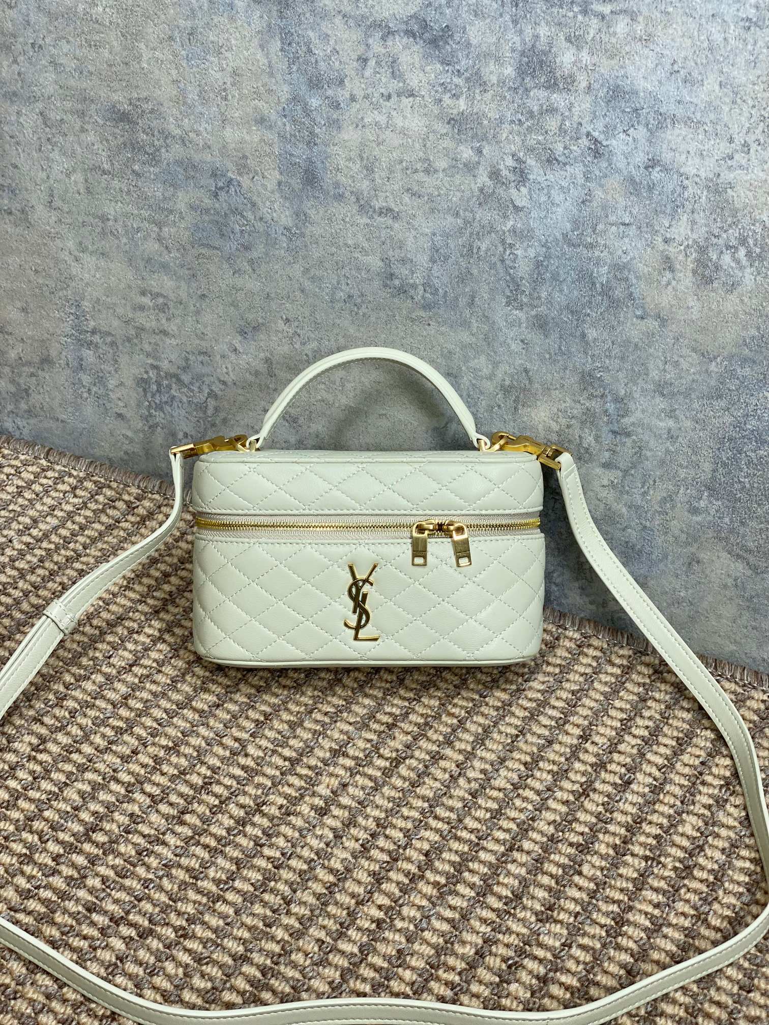YSL 가비 도트/숄더백
