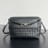 BOTTEGA VENETA 스몰 안디아모 메신저 백 (815781)
