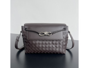 BOTTEGA VENETA 스몰 안디아모 메신저 백 (815781)