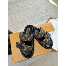 Louis Vuitton 풀 플로우 플랫 컴포트 뮬
