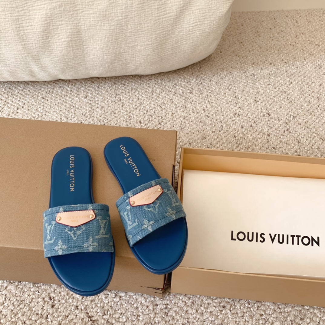 Louis Vuitton 릴리 플랫 뮬