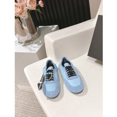 PRADA 컬랩스 리나일론 앤 스웨이드 엘라스티사이즈 스니커즈