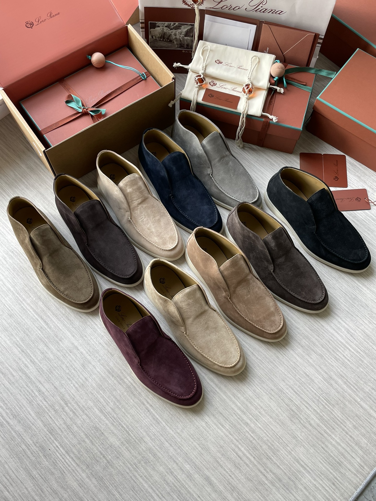 Loro Piana 남성 앵클부츠